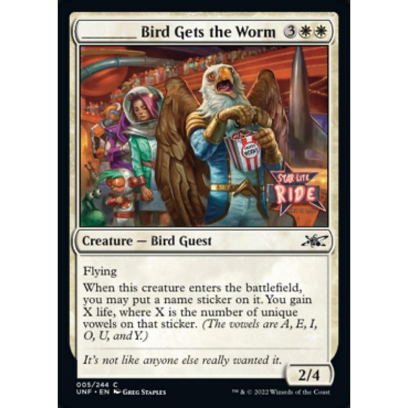 _____ Bird Gets the Worm [Unfinity]