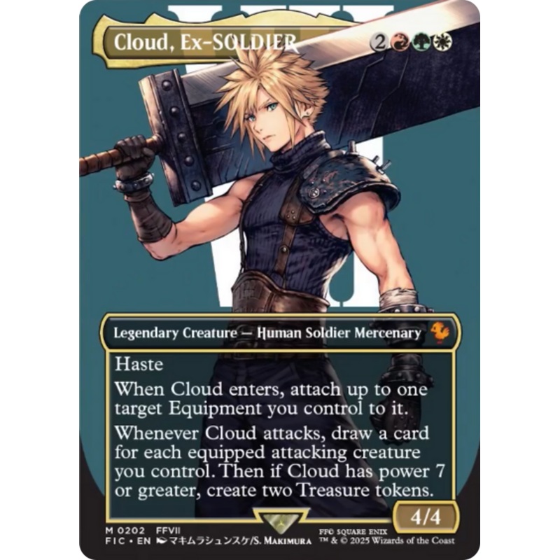 Cloud, Ex-SOLDIER (Borderless) [FINAL FANTASY Commander]