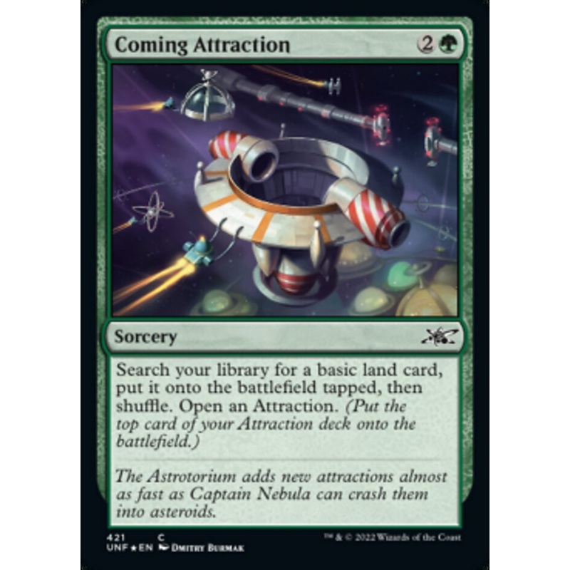 Coming Attraction (Galaxy Foil) [Unfinity]