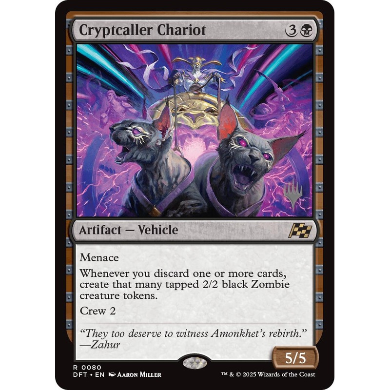 Cryptcaller Chariot (Promo Pack) [Aetherdrift Promos]