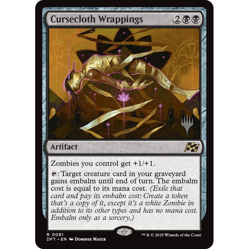 Cursecloth Wrappings (Promo Pack) [Aetherdrift Promos]