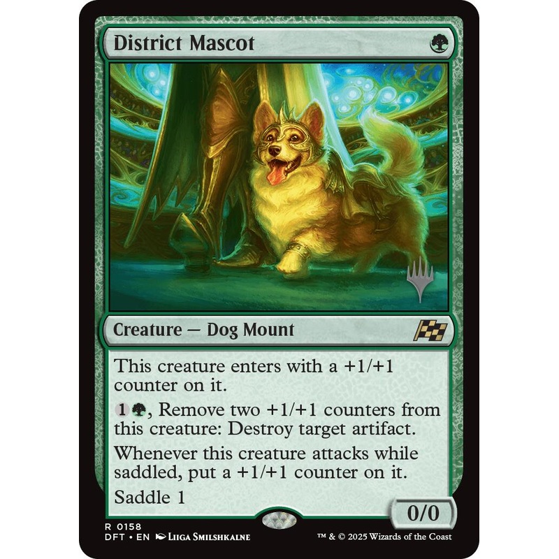 District Mascot (Promo Pack) [Aetherdrift Promos]