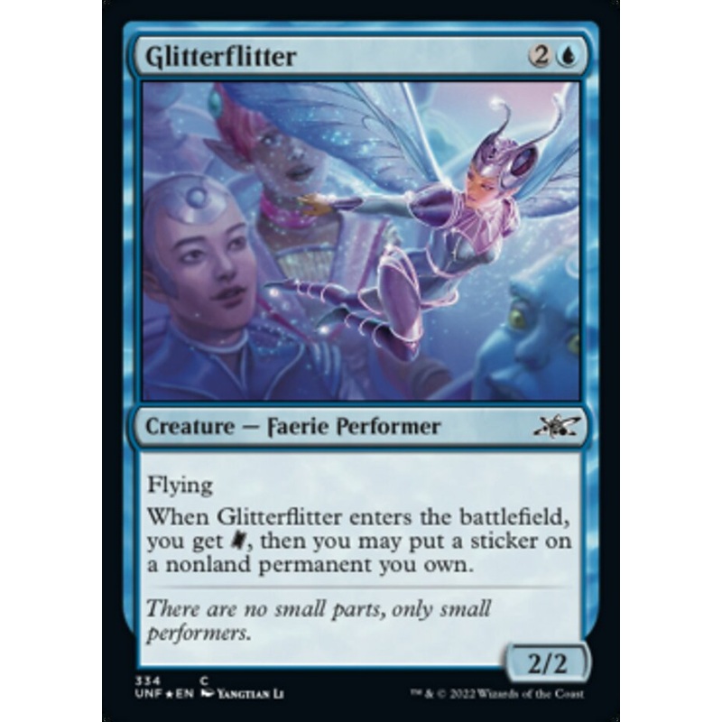 Glitterflitter (Galaxy Foil) [Unfinity]