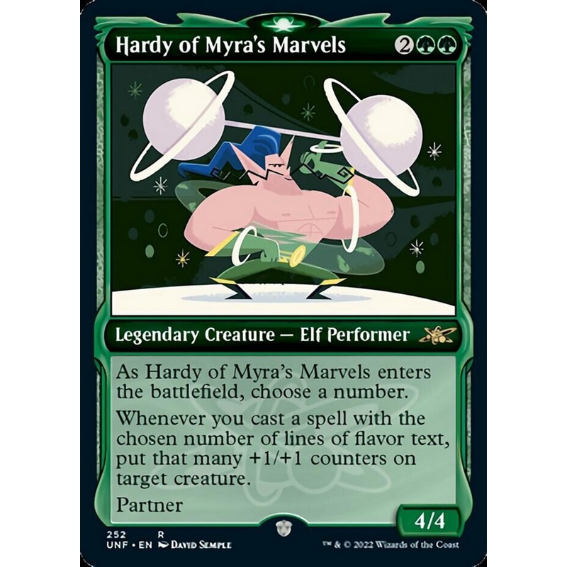 Hardy of Myra's Marvels (Showcase) [Unfinity]