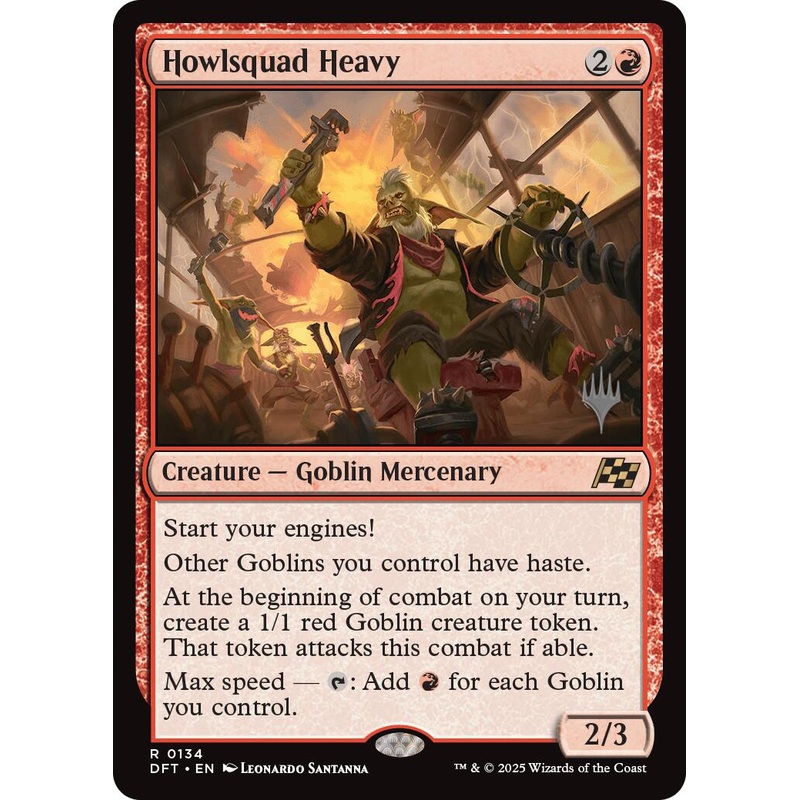 Howlsquad Heavy (Promo Pack) [Aetherdrift Promos]