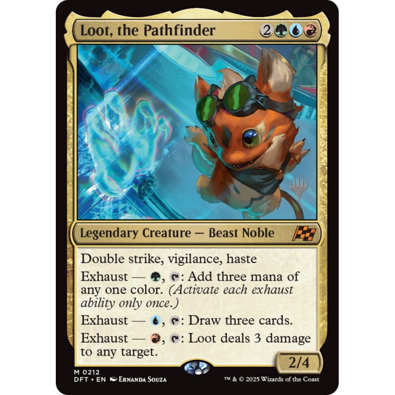Loot, the Pathfinder (Promo Pack) [Aetherdrift Promos]