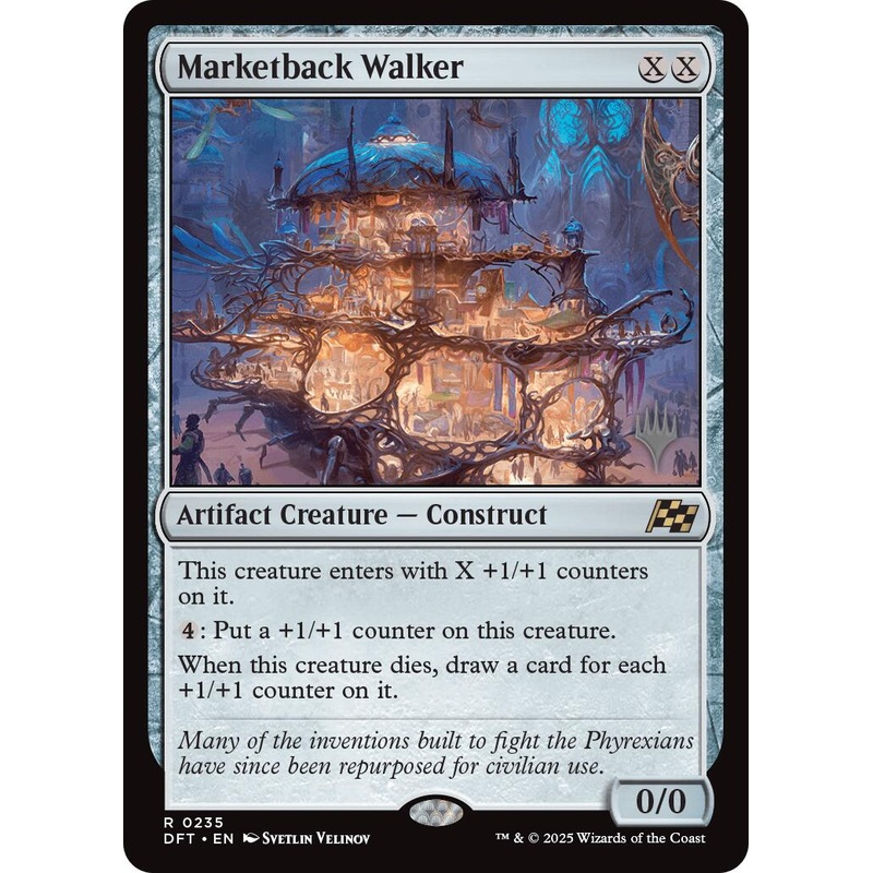 Marketback Walker (Promo Pack) [Aetherdrift Promos]