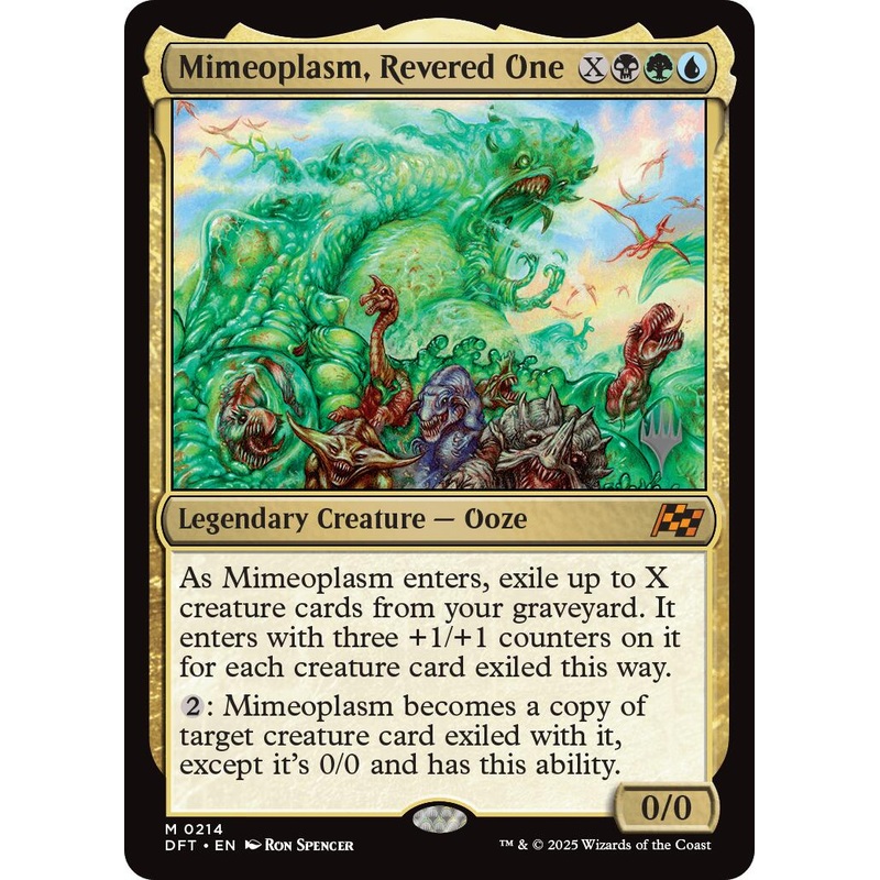 Mimeoplasm, Revered One (Promo Pack) [Aetherdrift Promos]
