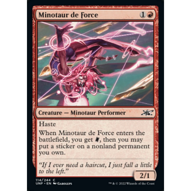 Minotaur de Force [Unfinity]