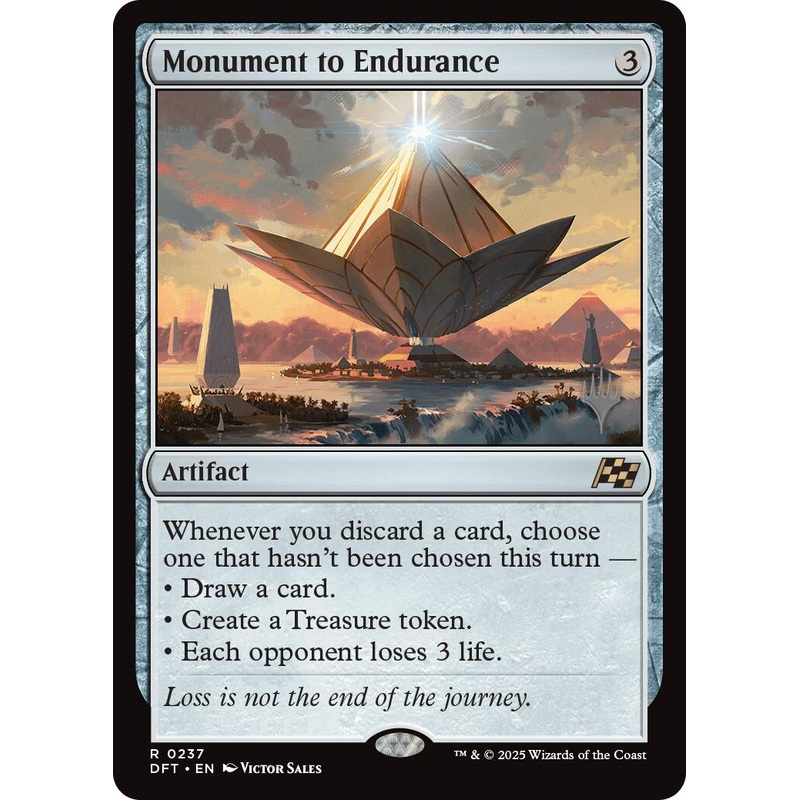Monument to Endurance (Promo Pack) [Aetherdrift Promos]