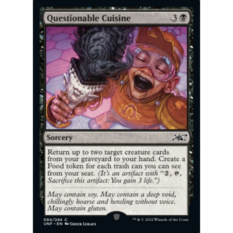 Questionable Cuisine [Unfinity]
