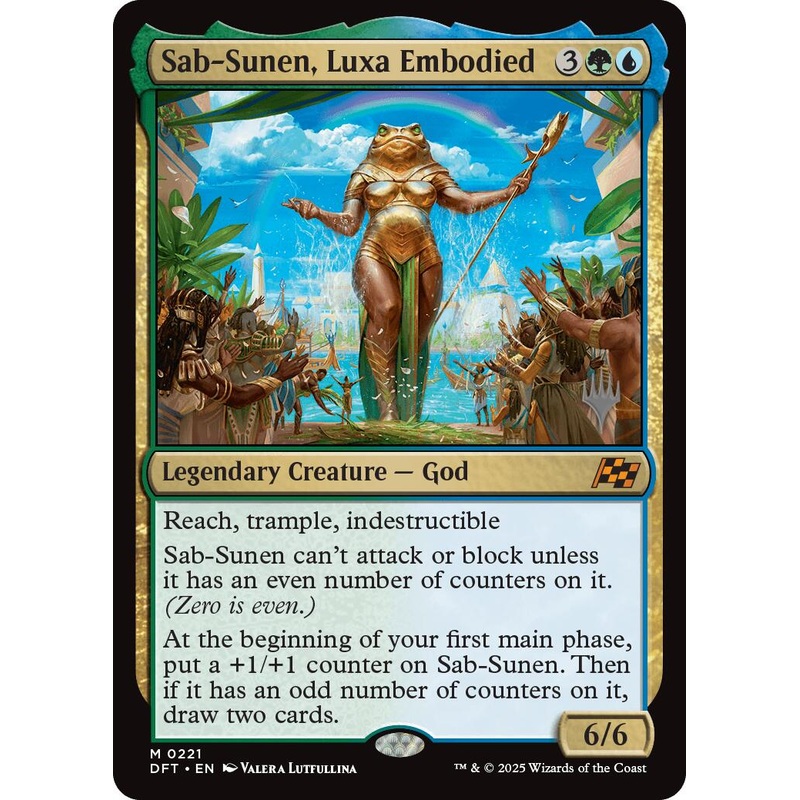 Sab-Sunen, Luxa Embodied (Promo Pack) [Aetherdrift Promos]