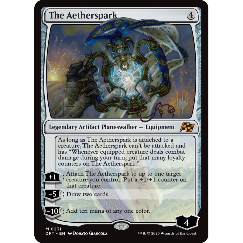 The Aetherspark (Promo Pack) [Aetherdrift Promos]
