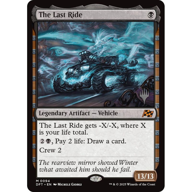 The Last Ride (Promo Pack) [Aetherdrift Promos]