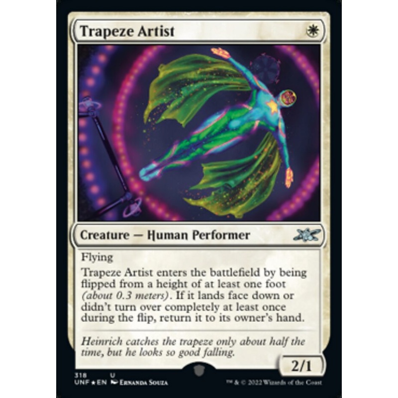 Trapeze Artist (Galaxy Foil) [Unfinity]