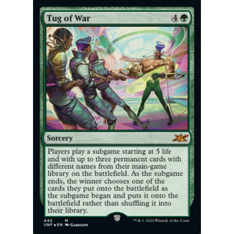 Tug of War (Galaxy Foil) [Unfinity]