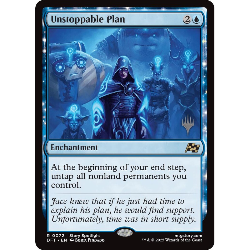 Unstoppable Plan (Promo Pack) [Aetherdrift Promos]