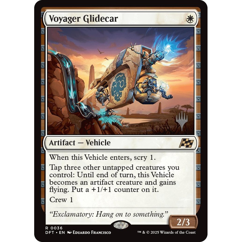Voyager Glidecar (Promo Pack) [Aetherdrift Promos]