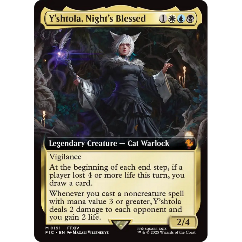 Y'shtola, Night's Blessed (Extended Art) [FINAL FANTASY Commander]