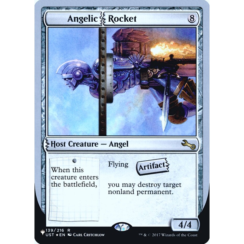 Angelic Rocket (Unfinity Foil Edition) [The List]