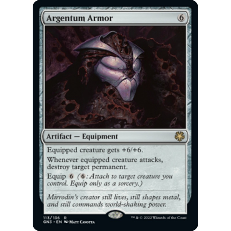 Argentum Armor [Game Night: Free-for-All]