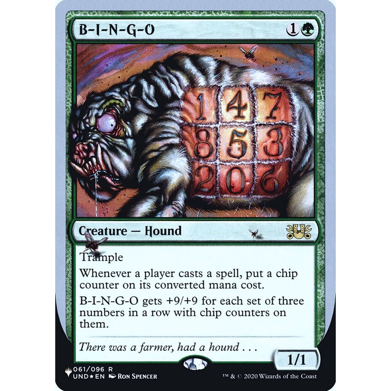 B-I-N-G-O (Unfinity Foil Edition) [The List]