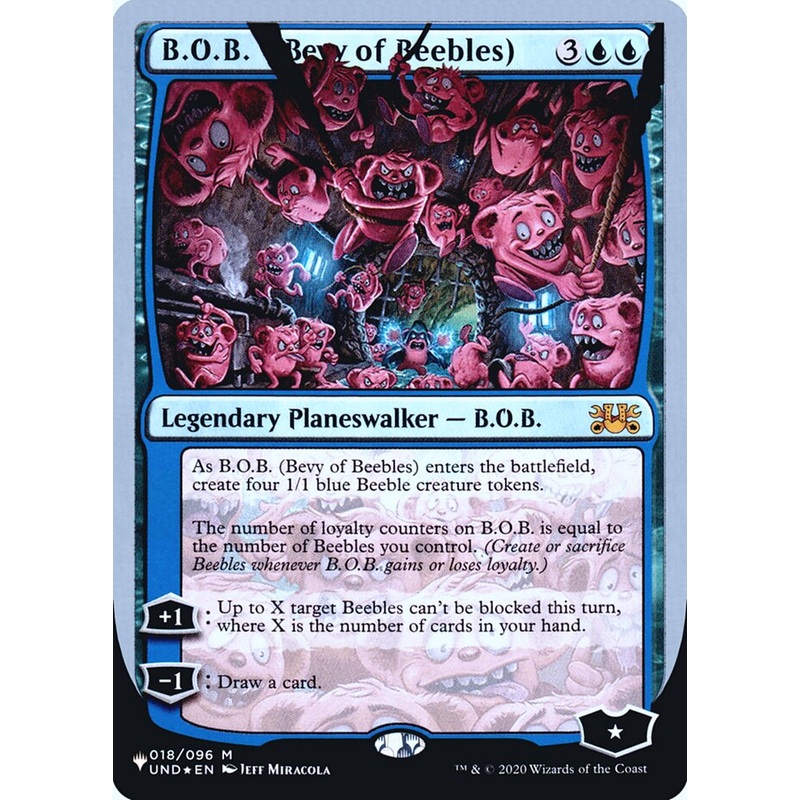 B.O.B. (Bevy of Beebles) (Unfinity Foil Edition) [The List]
