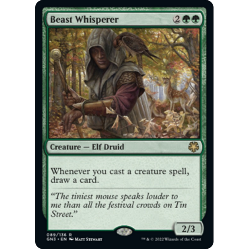 Beast Whisperer [Game Night: Free-for-All]