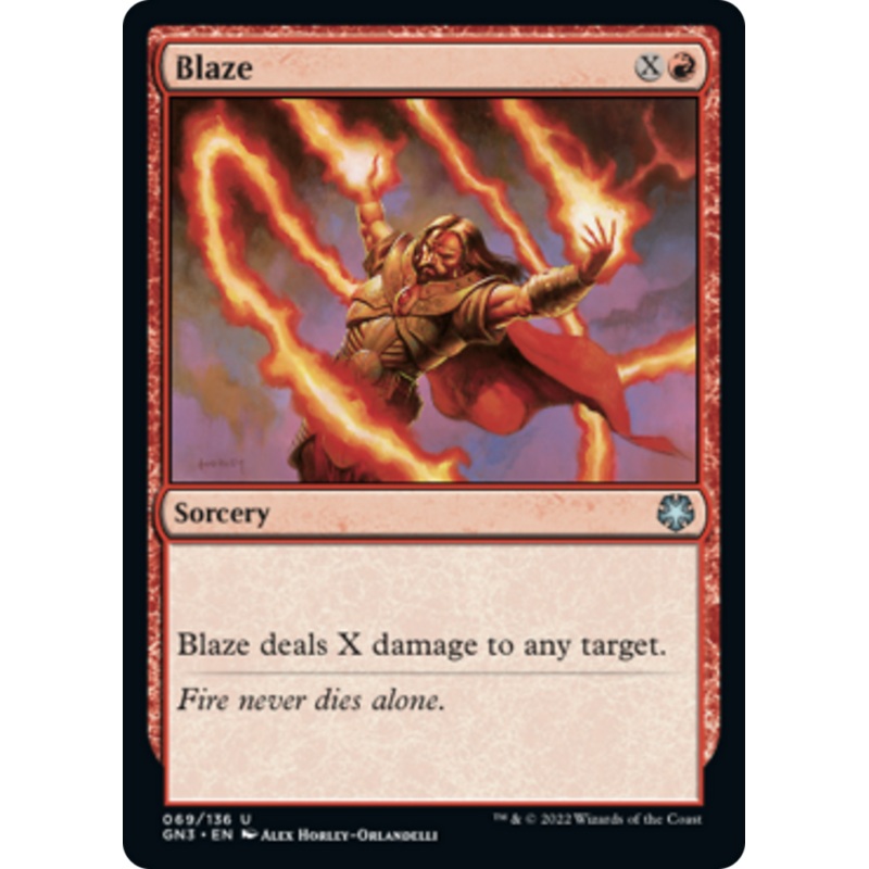 Blaze [Game Night: Free-for-All]