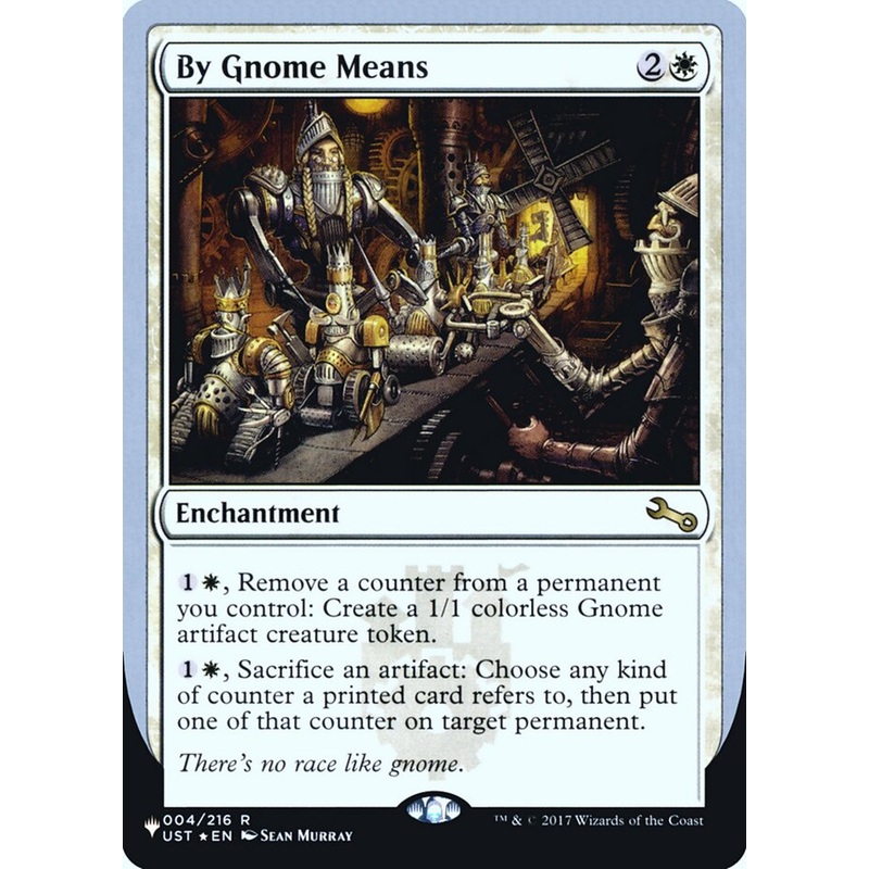 By Gnome Means (Unfinity Foil Edition) [The List]