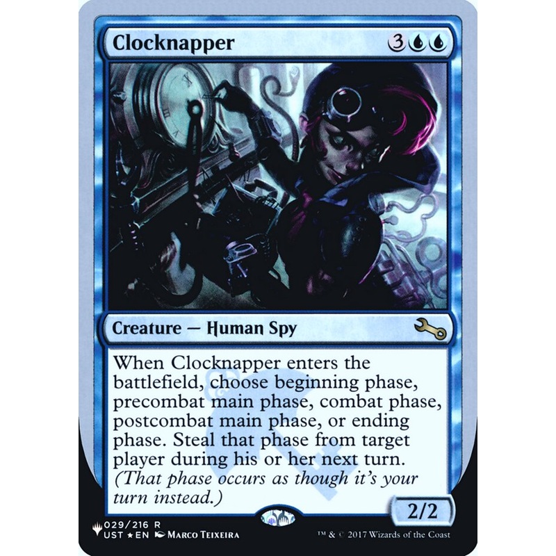 Clocknapper (Unfinity Foil Edition) [The List]