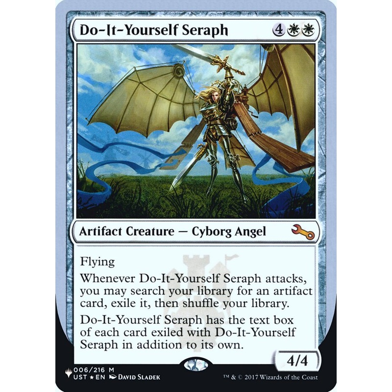Do-It-Yourself Seraph (Unfinity Foil Edition) [The List]