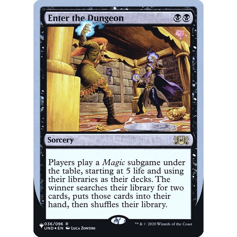 Enter the Dungeon (Unfinity Foil Edition) [The List]