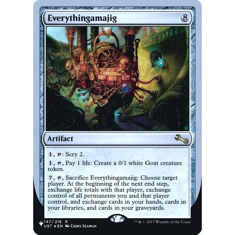 Everythingamajig (Scry) (Unfinity Foil Edition) [The List]