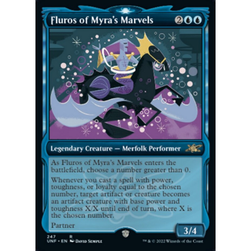 Fluros of Myra's Marvels (Showcase) [Unfinity]