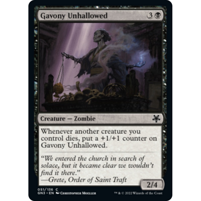 Gavony Unhallowed [Game Night: Free-for-All]
