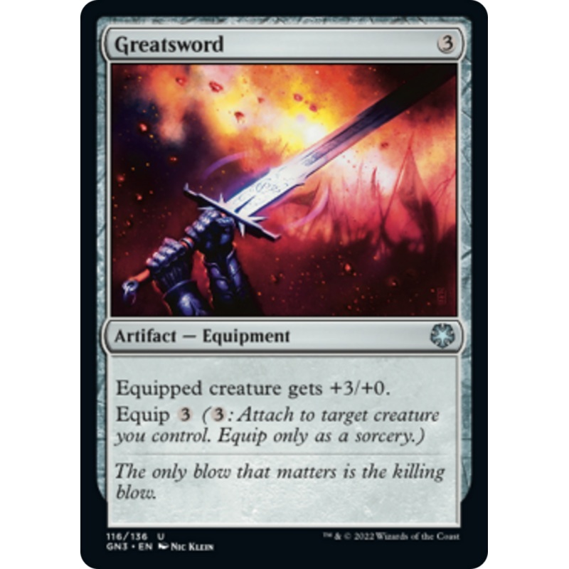 Greatsword [Game Night: Free-for-All]