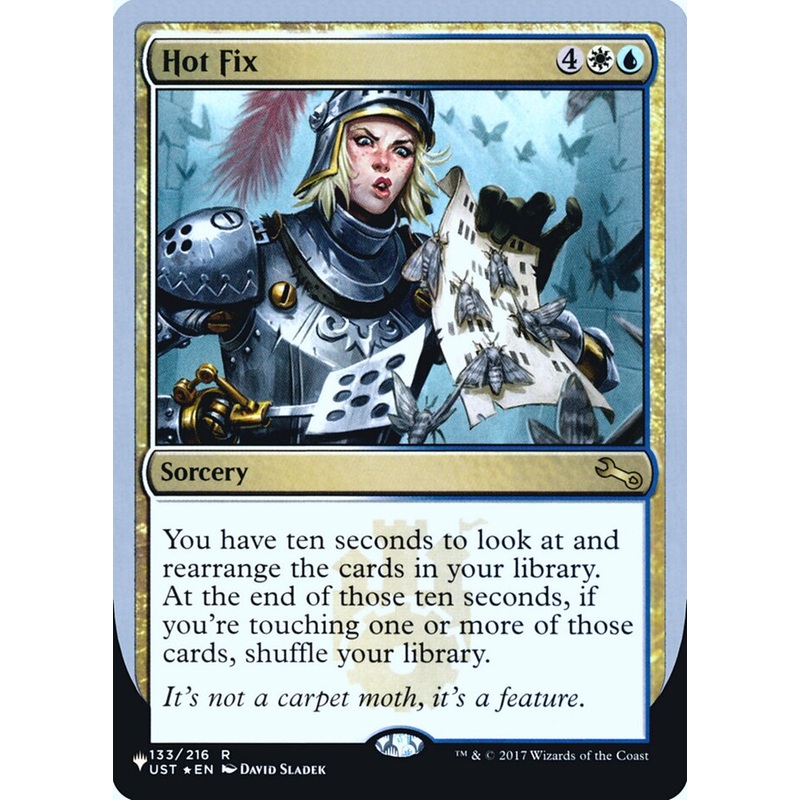 Hot Fix (Unfinity Foil Edition) [The List]