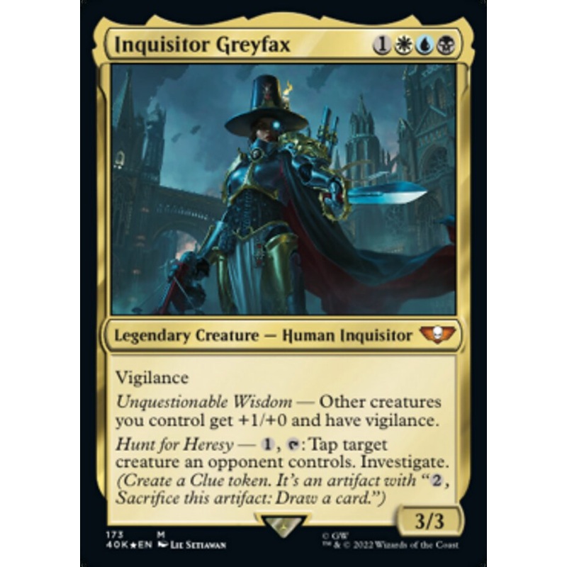 Inquisitor Greyfax (173) [Warhammer 40,000]