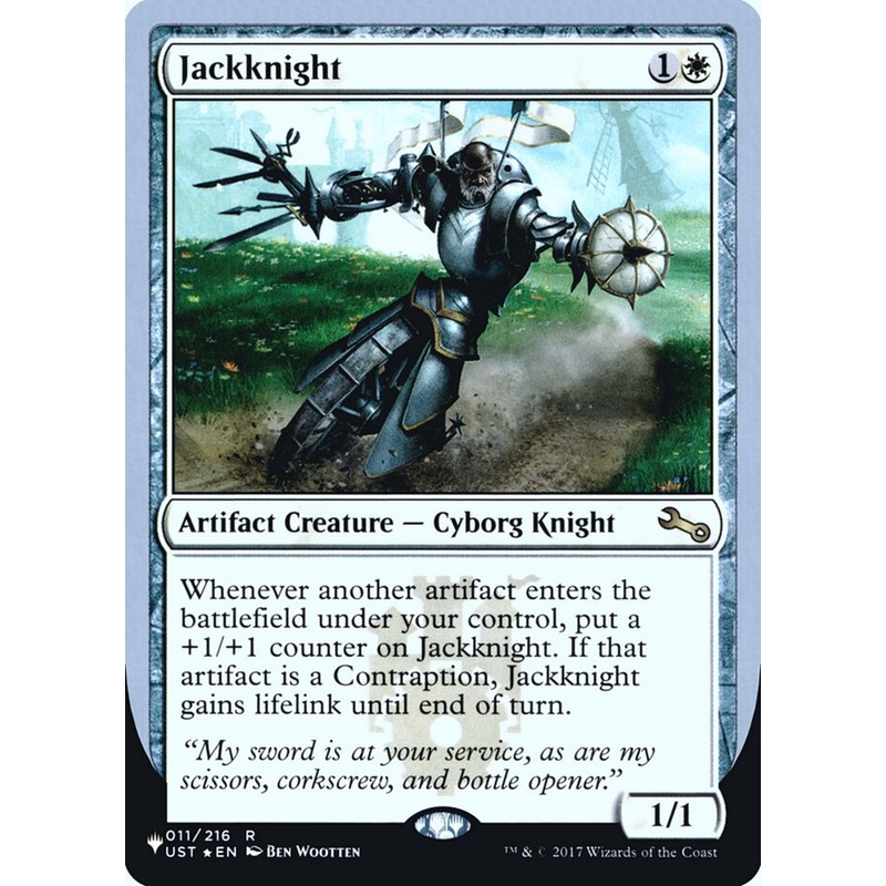 Jackknight (Unfinity Foil Edition) [The List]