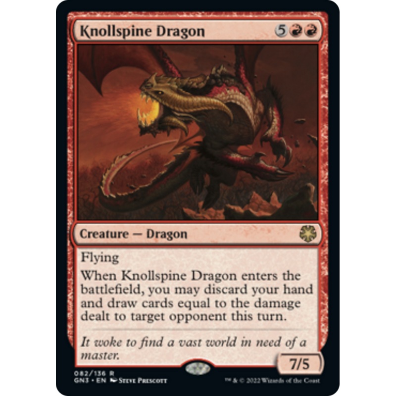 Knollspine Dragon [Game Night: Free-for-All]