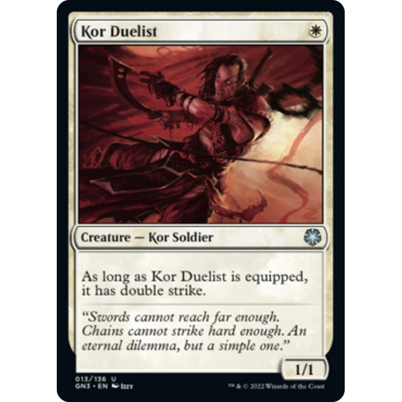 Kor Duelist [Game Night: Free-for-All]