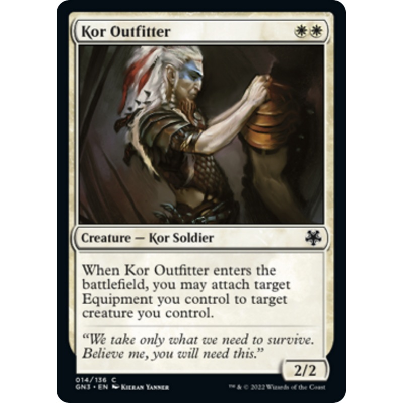 Kor Outfitter [Game Night: Free-for-All]