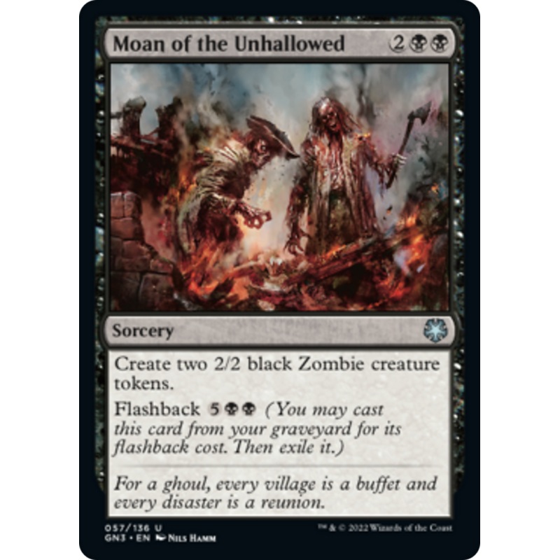 Moan of the Unhallowed [Game Night: Free-for-All]