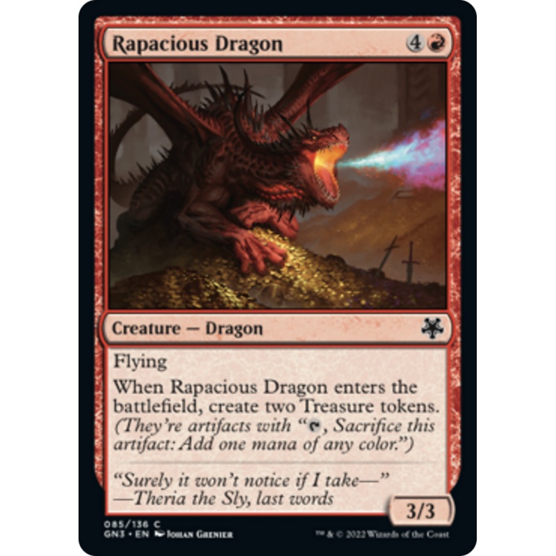 Rapacious Dragon [Game Night: Free-for-All]