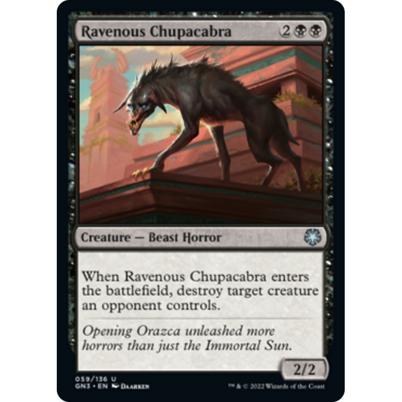 Ravenous Chupacabra [Game Night: Free-for-All]