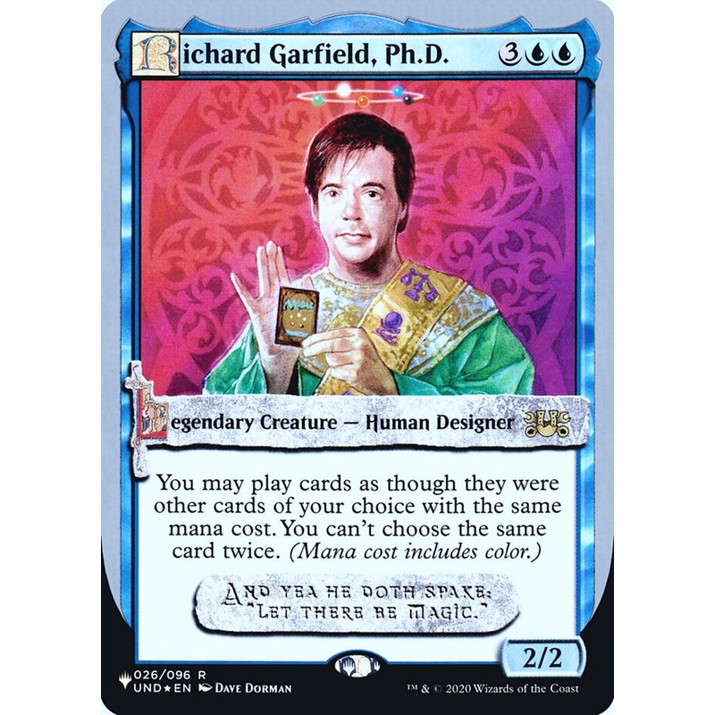 Richard Garfield, Ph.D. (Unfinity Foil Edition) [The List]
