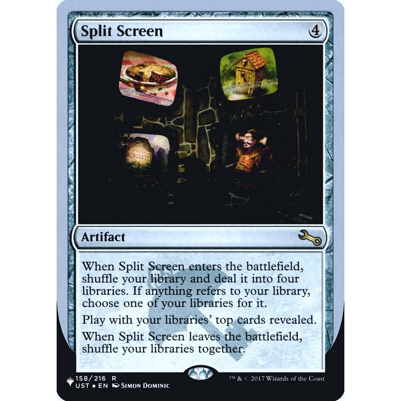 Split Screen (Unfinity Foil Edition) [The List]