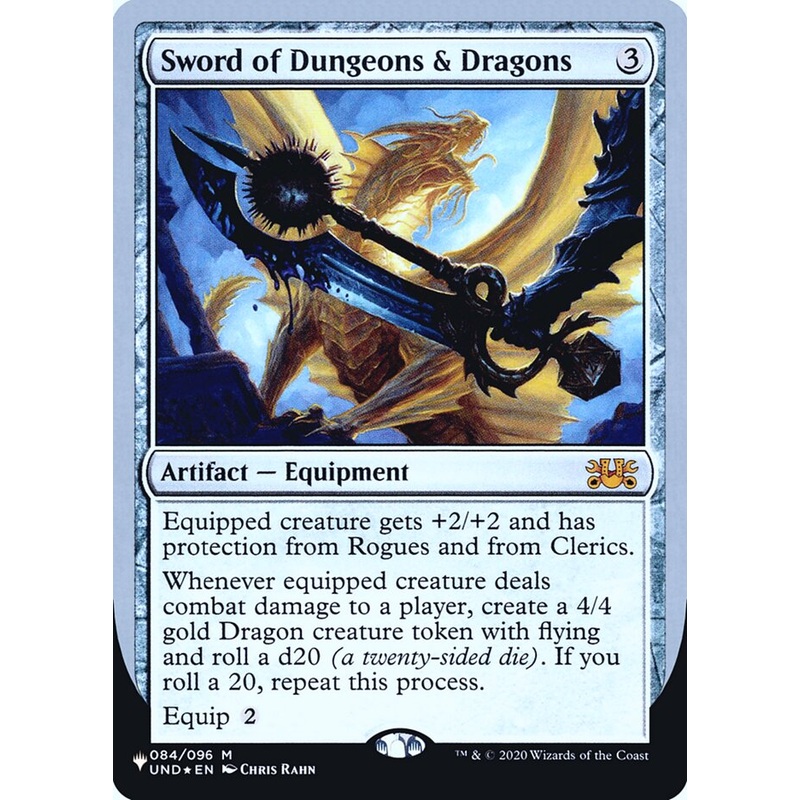 Sword of Dungeons & Dragons (Unfinity Foil Edition) [The List]