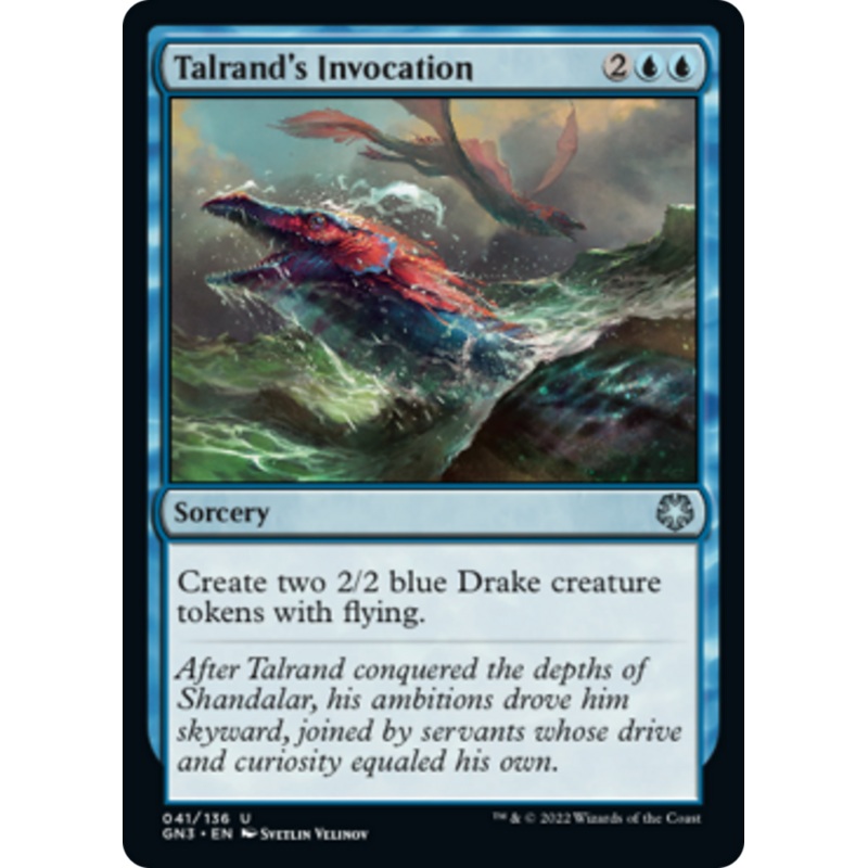 Talrand's Invocation [Game Night: Free-for-All]